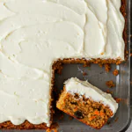 Carrot Cake Sheet Cake