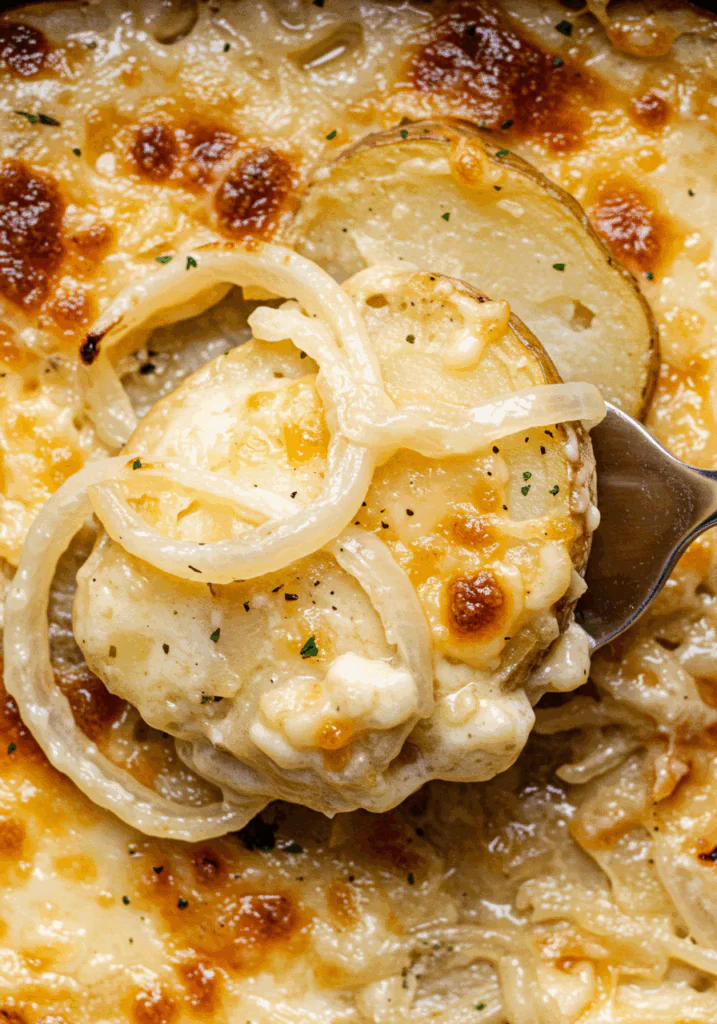 French Onion Potatoes