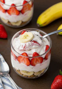 Strawberry Banana Pudding