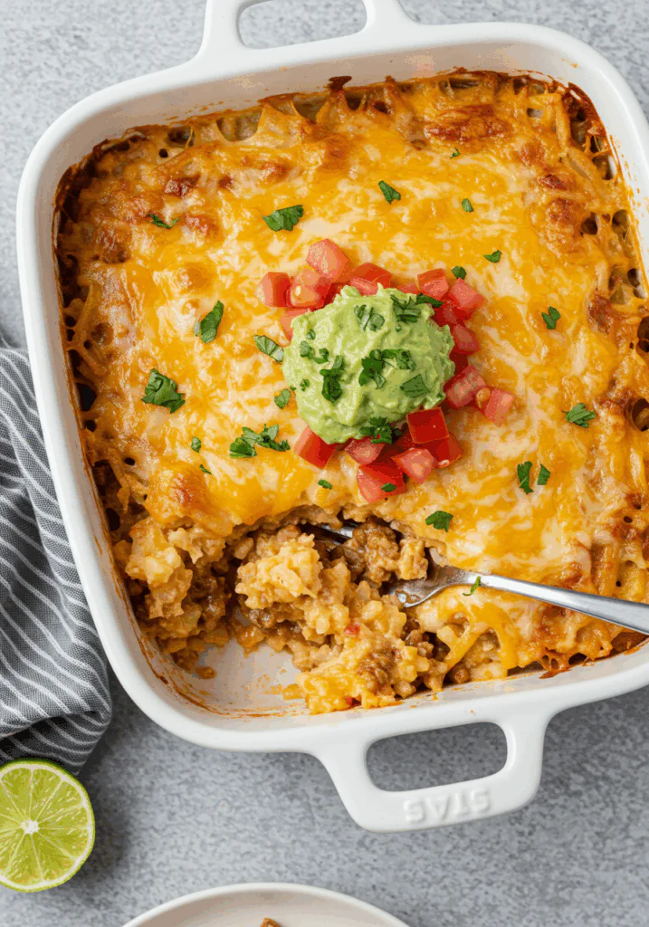 Taco Hashbrown Casserole