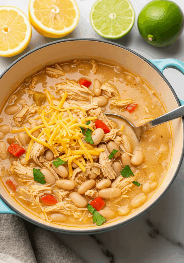 Cajun White Chicken Chili