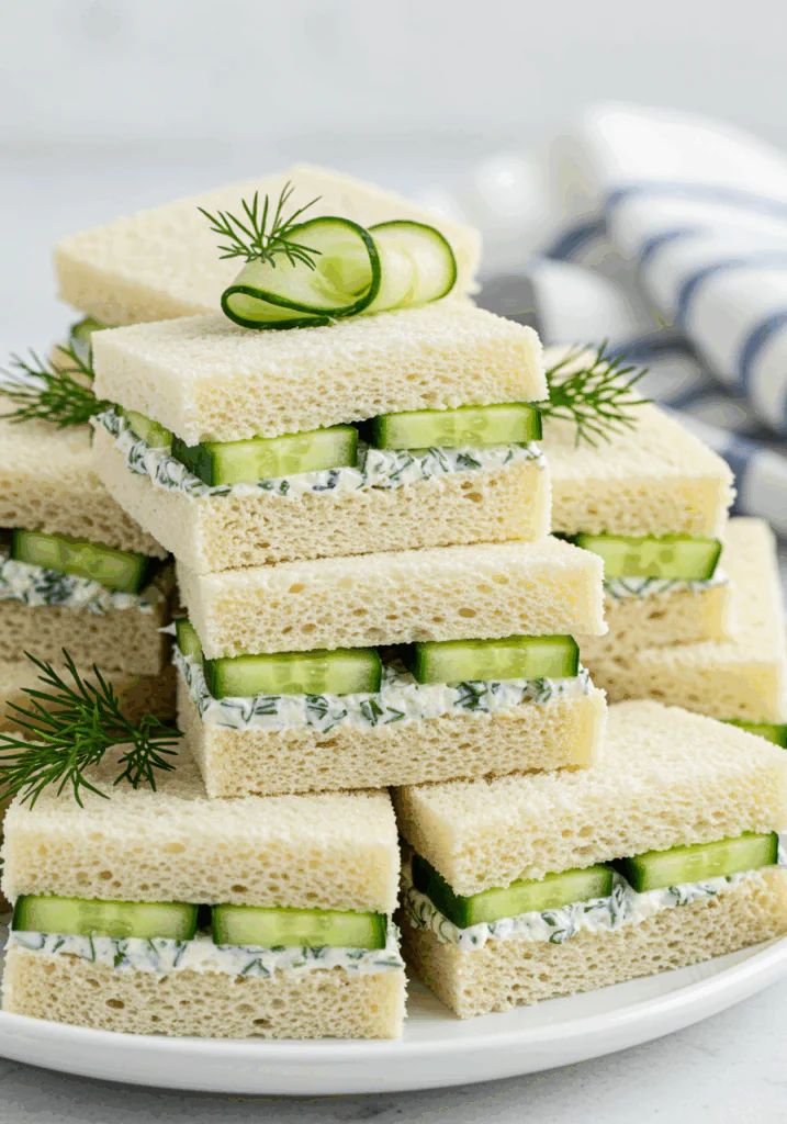 Cucumber Party Sandwiches
