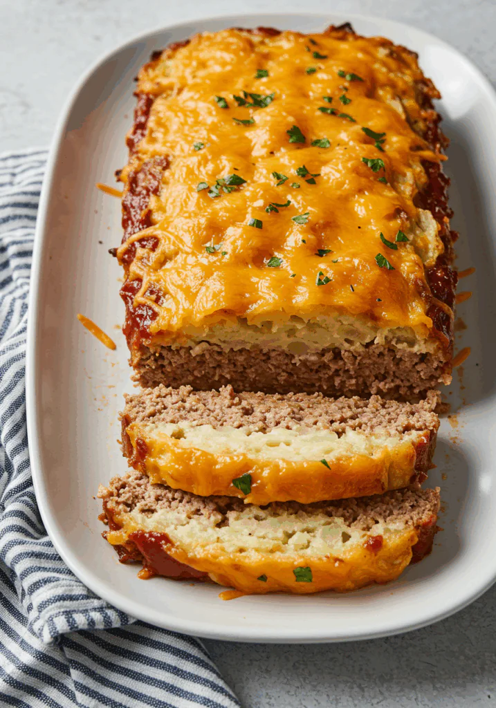 Ultimate Loaded Potato Meatloaf