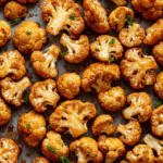Sweet and Spicy Baked Cauliflower