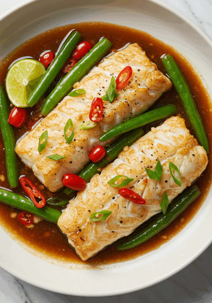 Easy Ginger Soy Cod