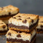 Chocolate Chip Cheesecake Bars