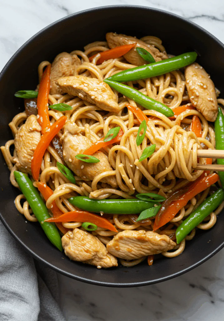 Chicken Teriyaki Noodles