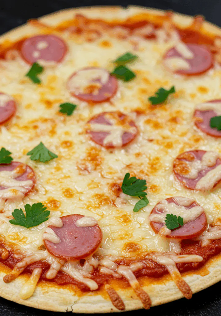 5 Minute Air Fryer Tortilla Pizza