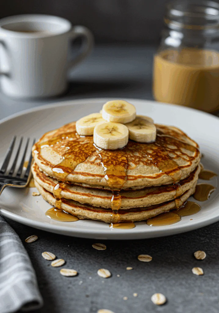 Easy Oatmeal Pancakes