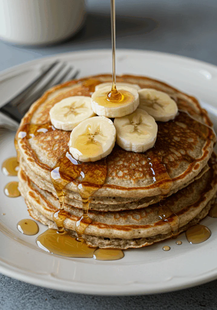 Easy Oatmeal Pancakes
