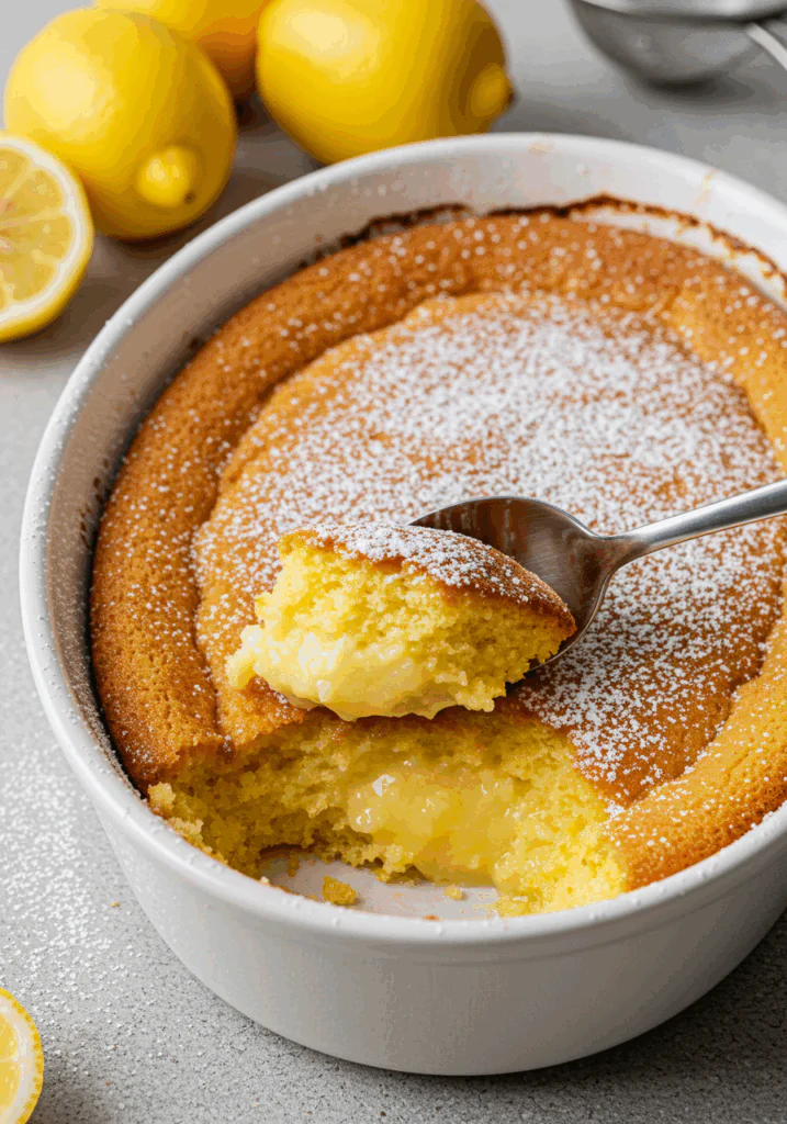 Jamie Oliver Self Saucing Lemon Pudding