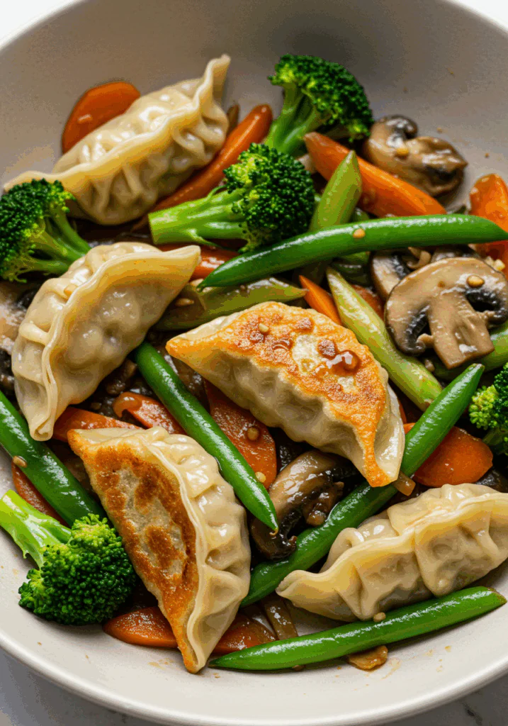 Potsticker Stir Fry