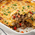 Cheesy Low Carb Philly Cheesesteak Casserole