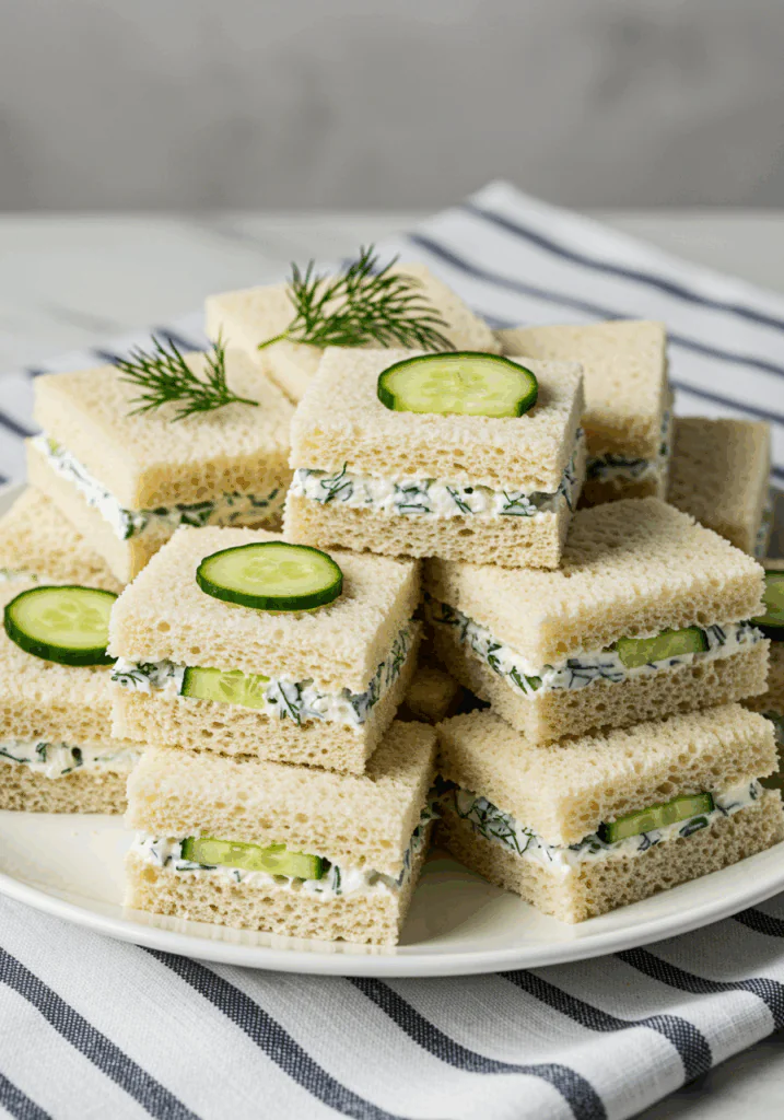 Cucumber Party Sandwiches