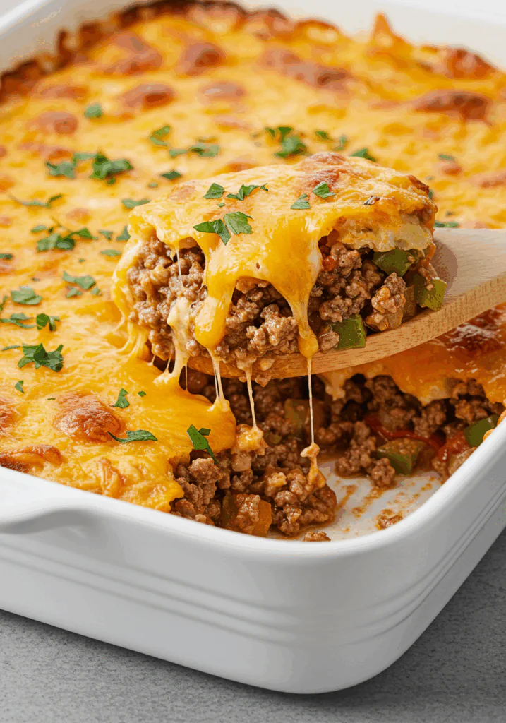 Ground Beef Zucchini Casserole