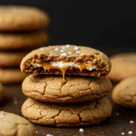 Salted Caramel Cheesecake Cookies