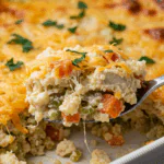 Healthy Chicken Cauliflower Rice Casserole