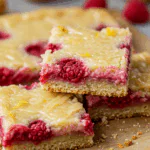 Tangy Raspberry Lemon Bars