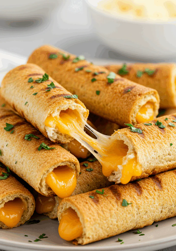 Cheesy Garlic Butter Rollups