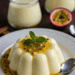 Passion Fruit Panna Cotta (No Gelatin)