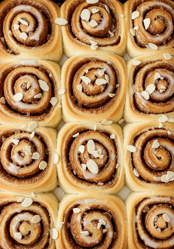 Almond Croissant Cinnamon Rolls