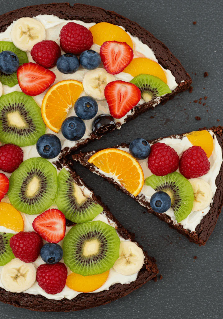 Brownie Fruit Pizza