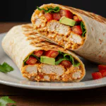 Chipotle Ranch Grilled Chicken Burrito