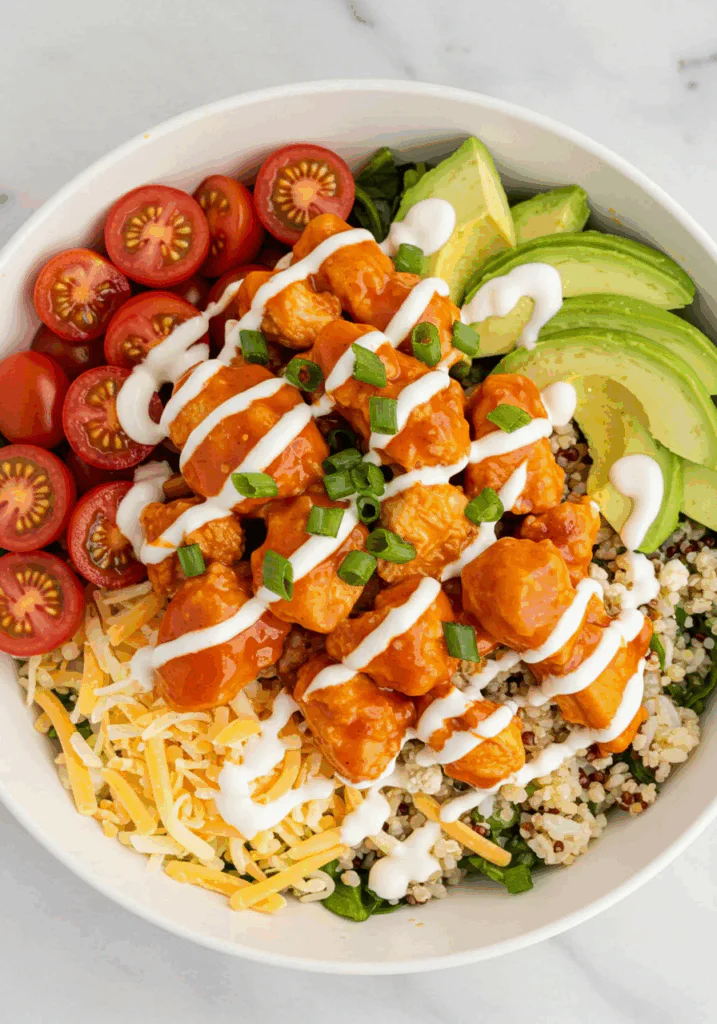 Easy Buffalo Chicken Bowls