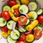 Cucumber Sweet Pepper Salad