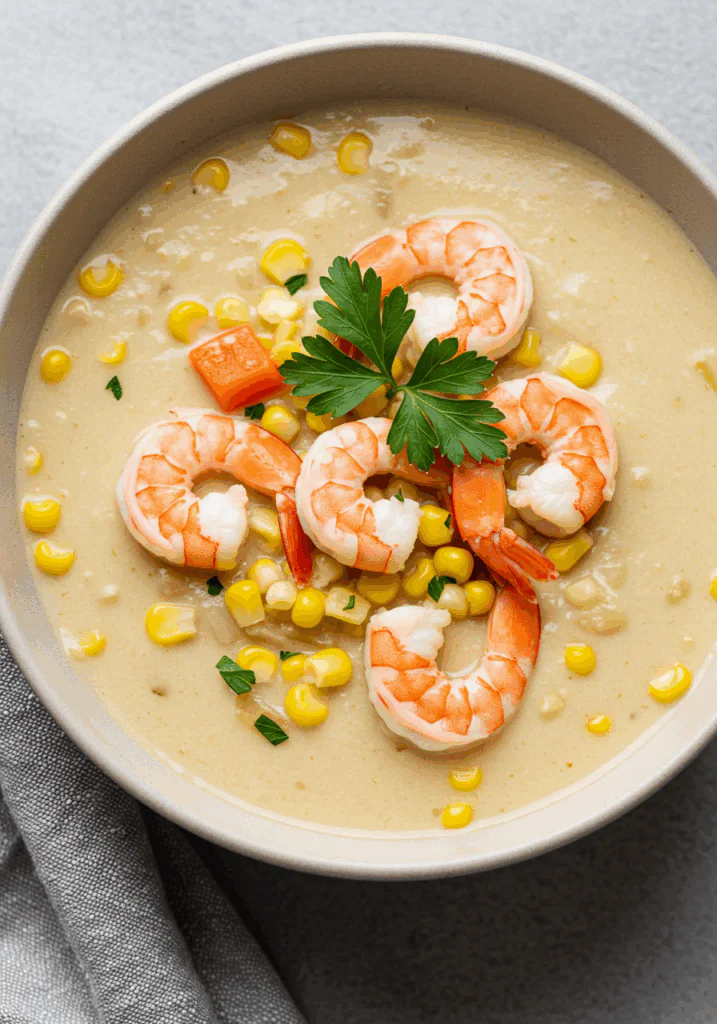 Shrimp and Corn Soup