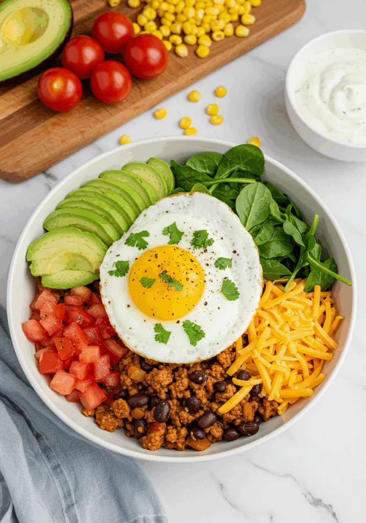 Easy High Protein Breakfast Bowls