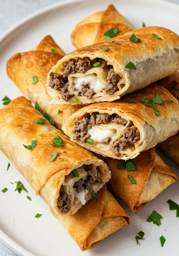Keto Philly Cheesesteak Rolls