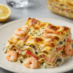 Seafood Lasagna with Shrimp & Crab