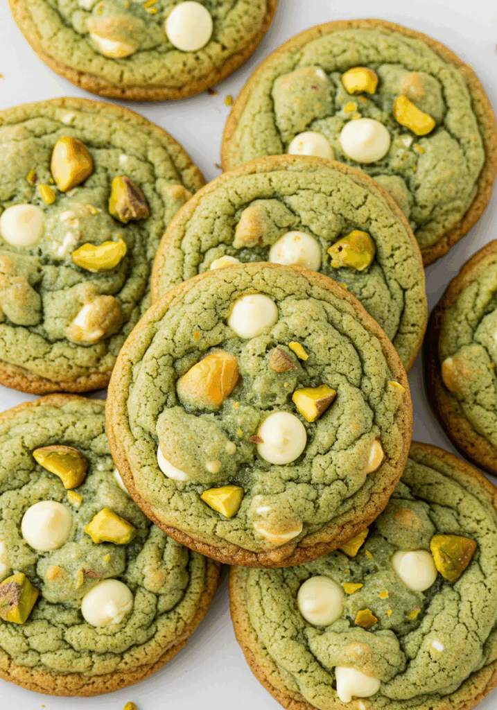 Pistachio Pudding Cookies