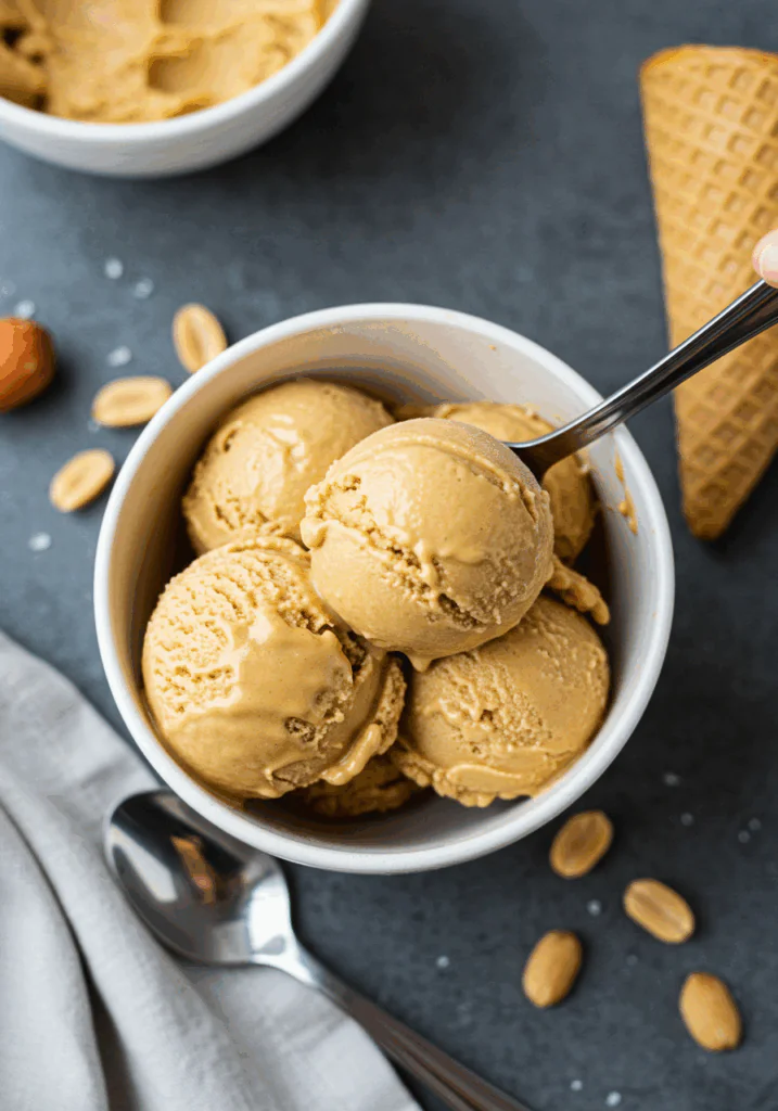 Peanut Butter Greek Frozen Yogurt