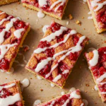 Sweet Focaccia with Raspberry Jam