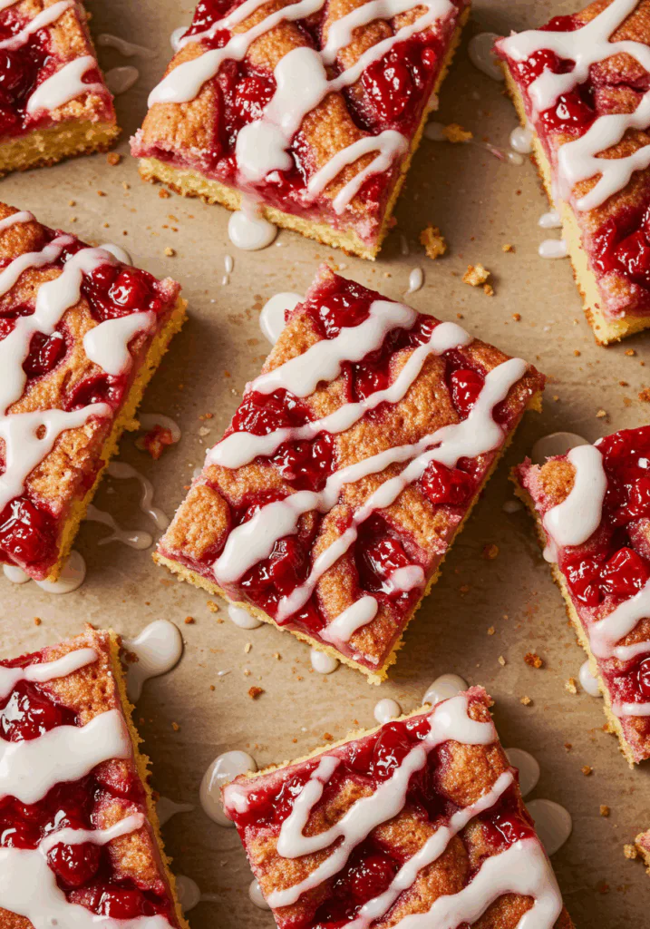 Sweet Focaccia with Raspberry Jam