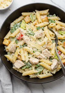 Chicken Caesar Pasta Salad
