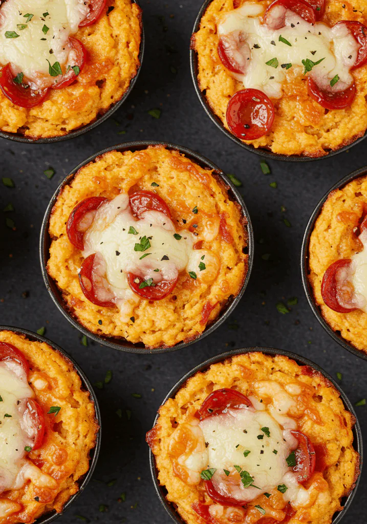 Keto Carnivore Pizza Muffins Keto Carnivore Pizza Muffins