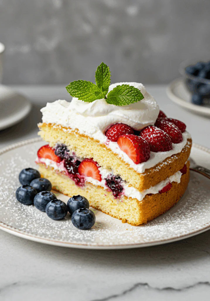 Summer Berry Cake