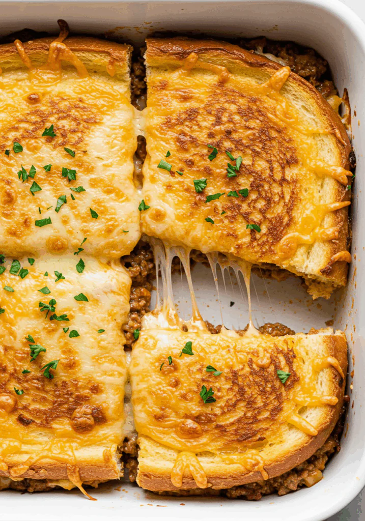 Grilled Cheese Breakfast Casserole