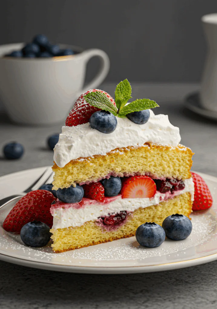 Summer Berry Cake